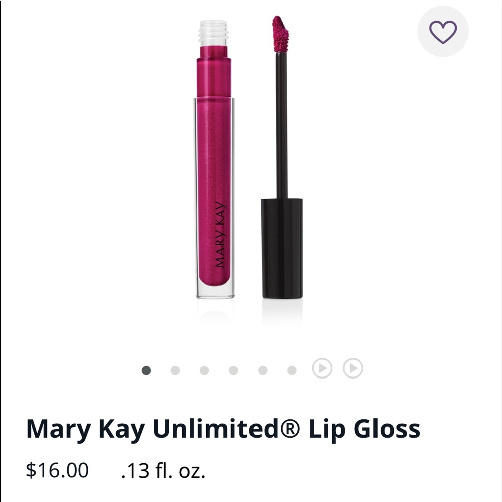 Mary Kay Unlimited® Lip Gloss
$16.00
13 fl. oz.